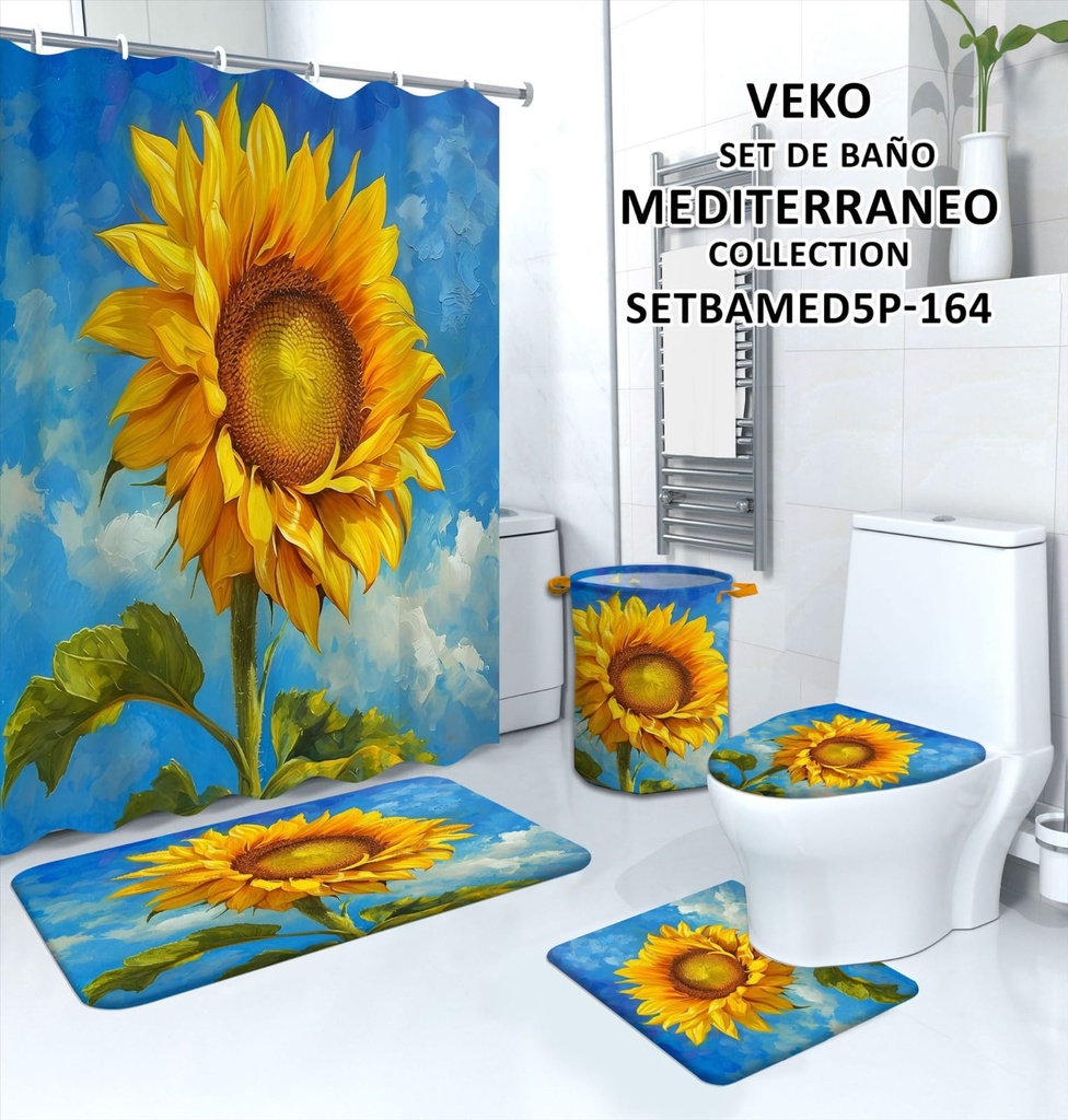 Juego de Baño 5 pza Completo