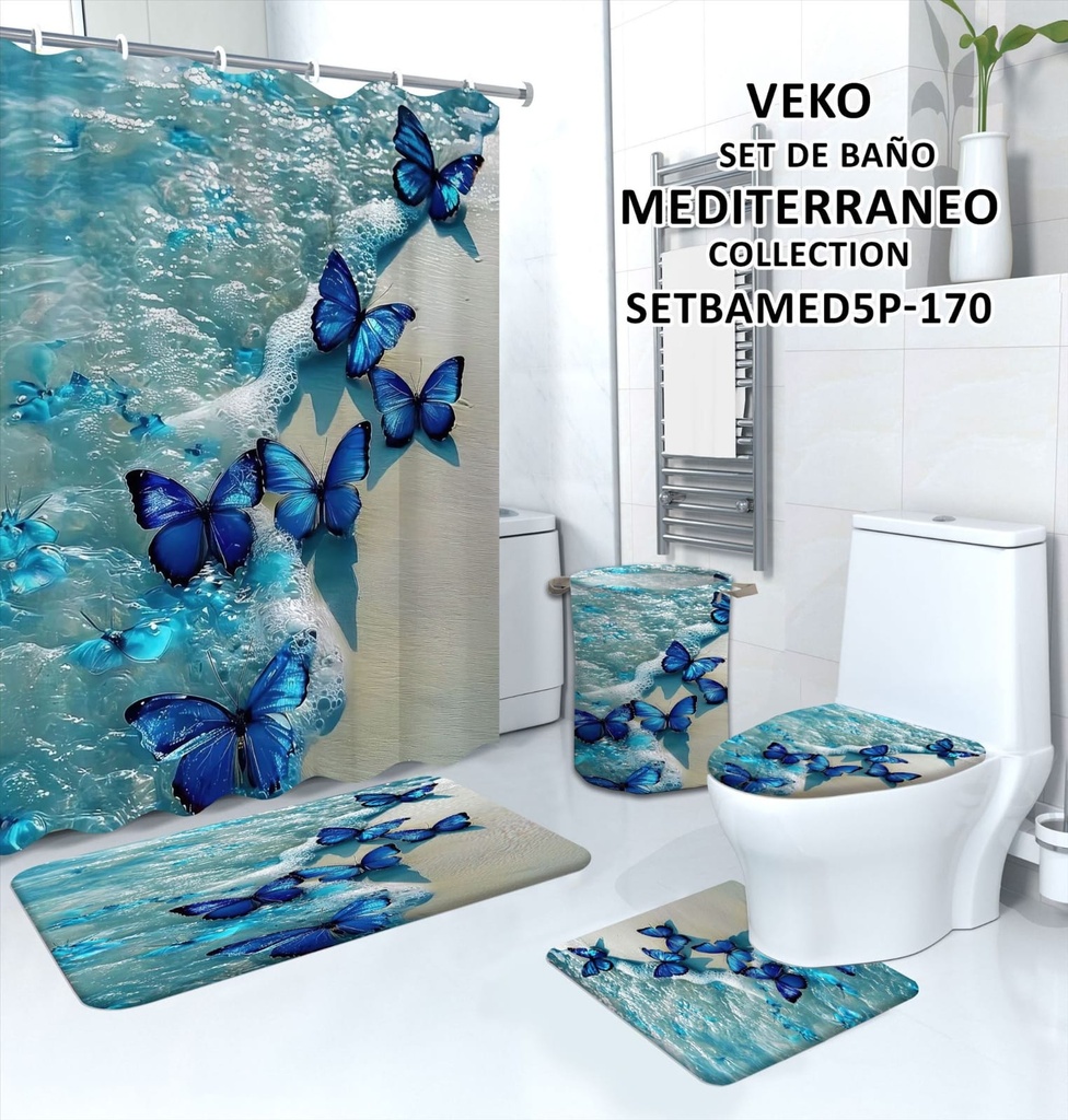 Juego de Baño 5 pza Completo