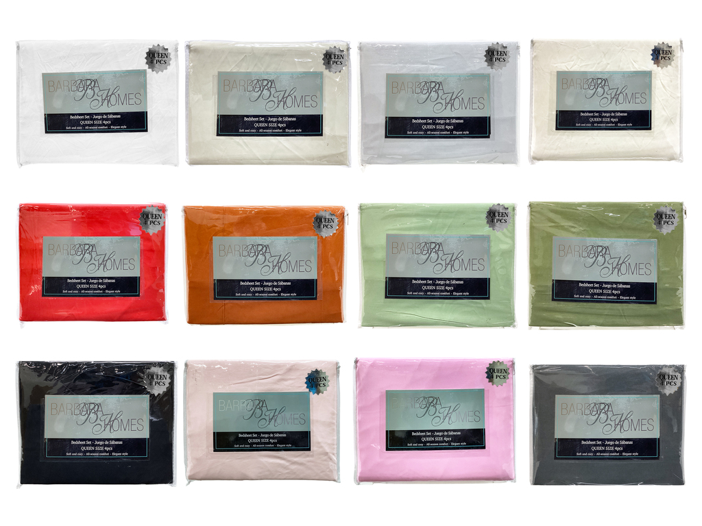 Juego de Sabanas Queen Barbara Homes 