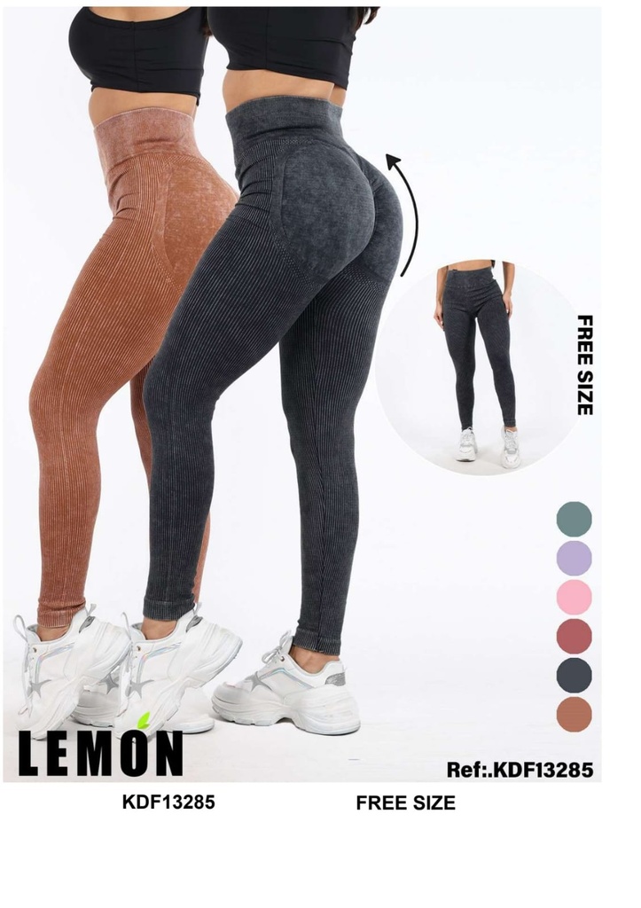 Legging Control Abdomen Lemon