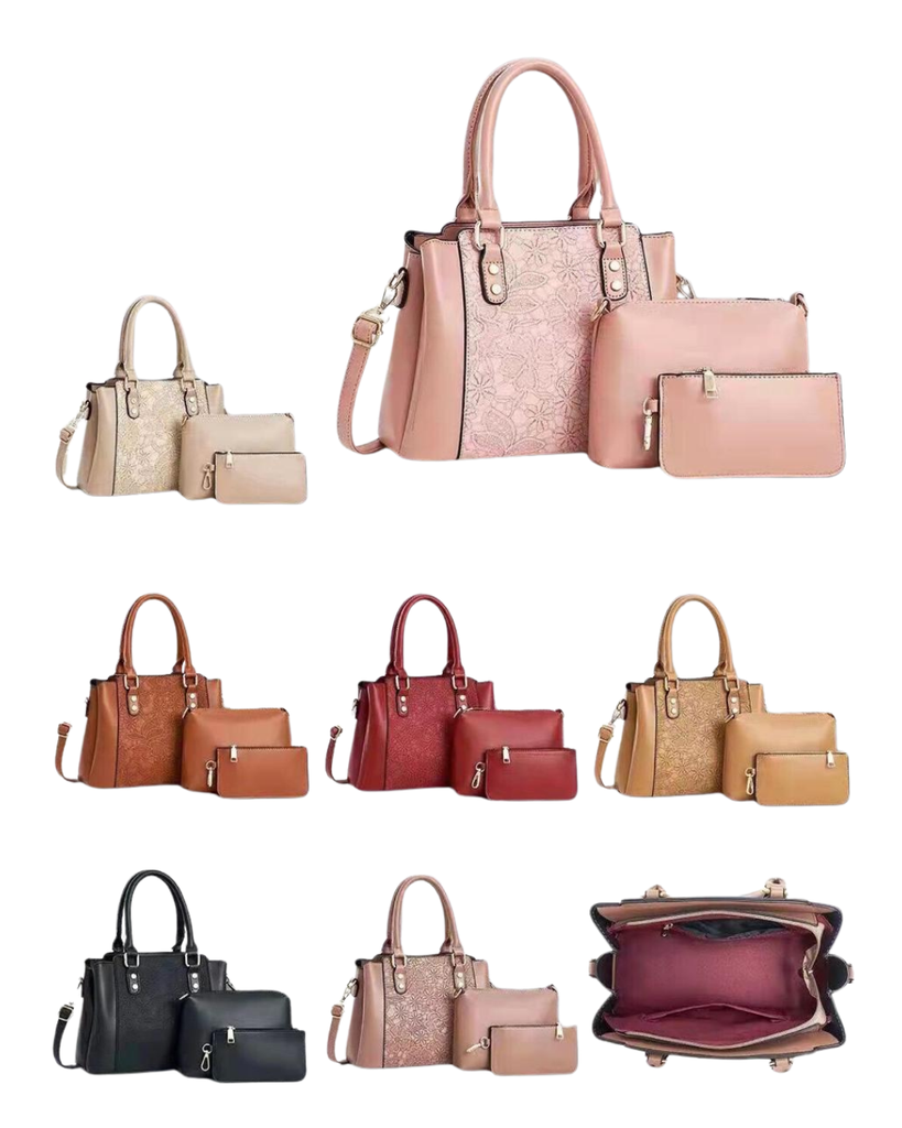 Set de Bolsos Elegantes 3 en 1 para Dama