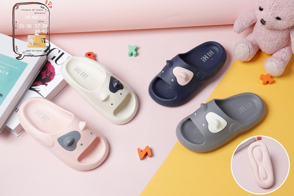 Chancleta Fashion Moo Dama