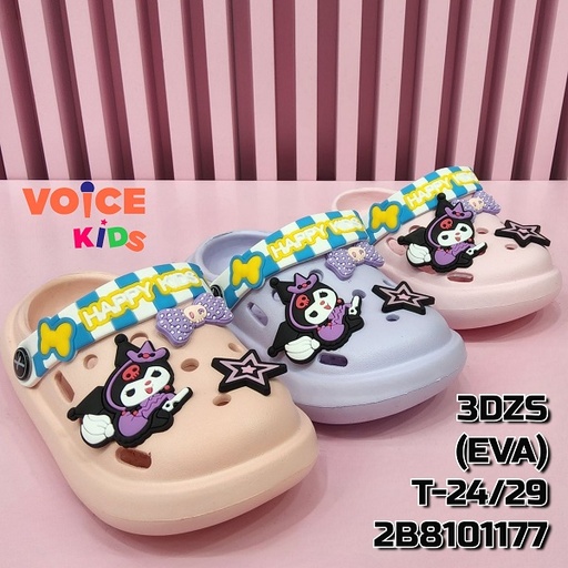 [2B8101177] Crocs para Niña Happy Kids 24-29