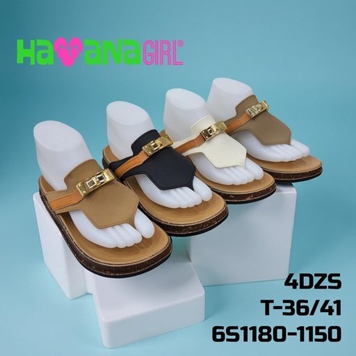 [6S1180-1150] Sandalia Casual para Dama