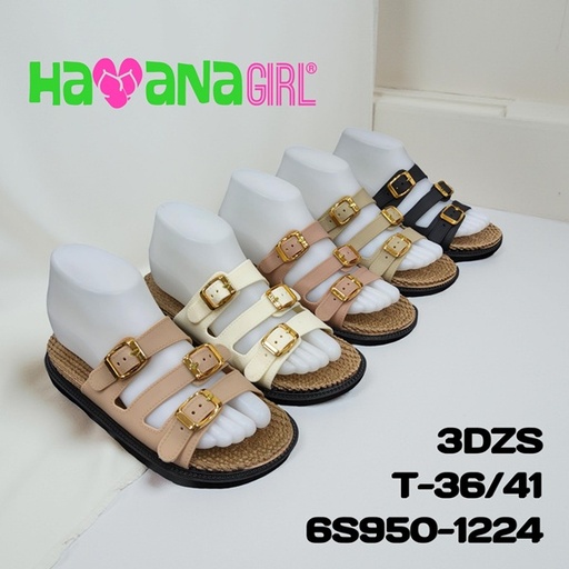 [6S950-1224] Sandalia Casual para Dama 