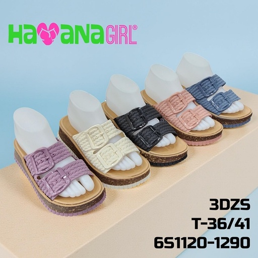 [6S1120-1290] Sandalia Confort Tipo Dedo