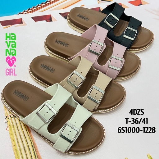 [6S1000-1228] Sandalia Casual para Dama  