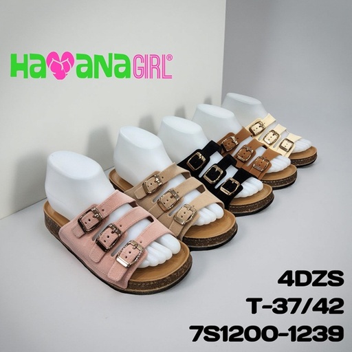 [7S1200-1239] Práctica para Dama con Tres Hebillas 