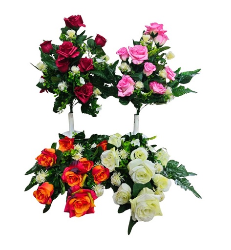 [7225-JX20241038] Ramo de Rosas y Botones