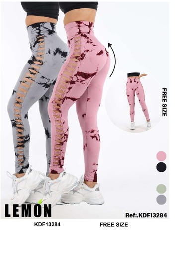 [KDF13284] Legging Active Lace Lemon