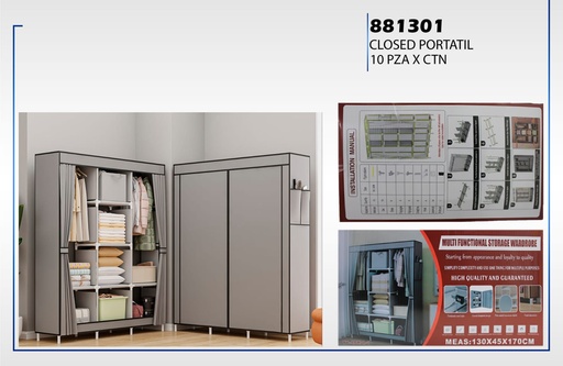 [881301] Armario Portátil Deluxe