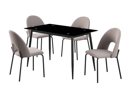 [850-SV59NCO] Juego de Comedor 5 pzas