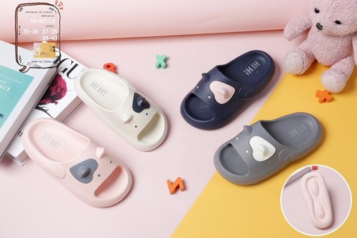 [HI-481-L5] Chancleta Fashion Moo Dama